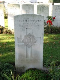 La Kreule Military Cemetery Hazebrouck - Garbutt Winspear, Isaac